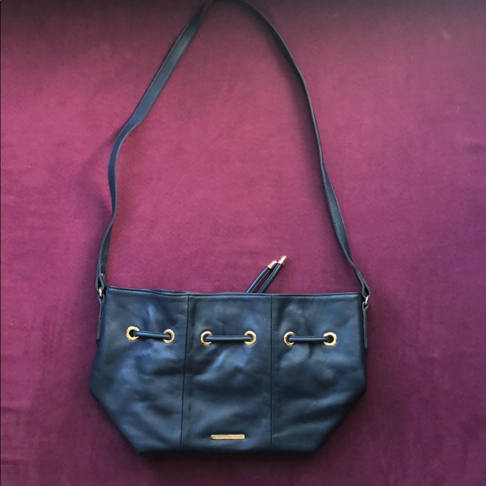 Lauren Merkin blue leather purse